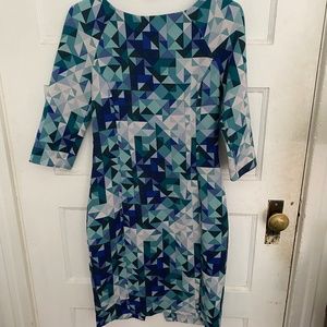 Geometric body con dress